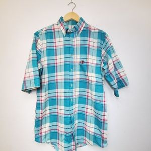 Saddlebrook Men's Plaid Button Down Shirt